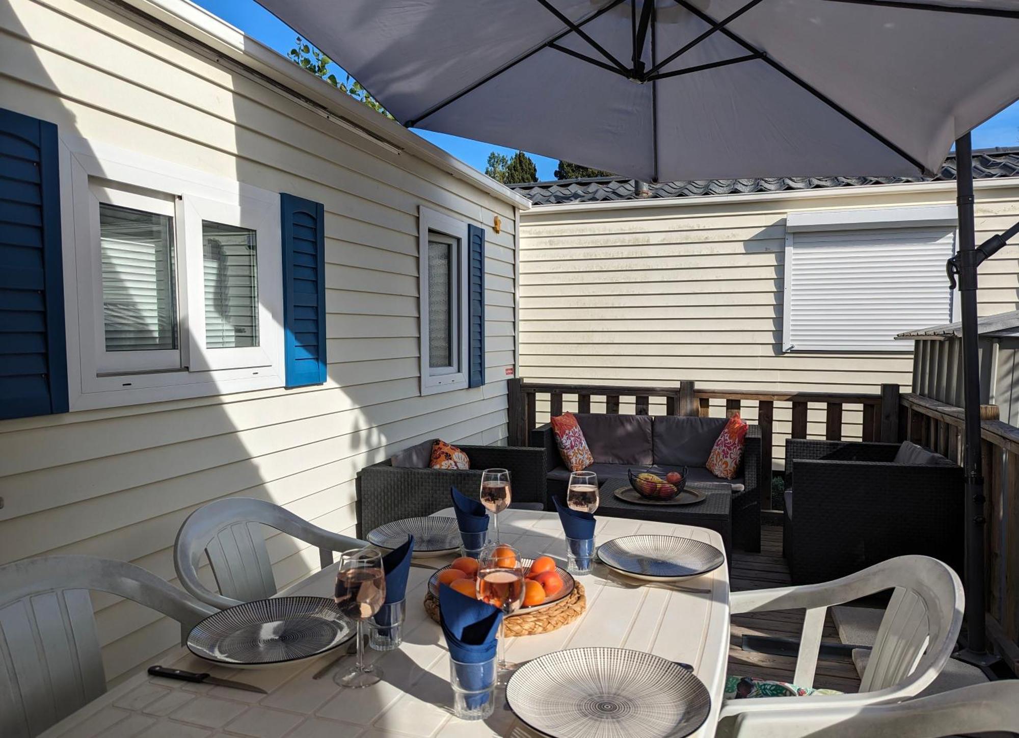 Mobilhome Avec Piscine- A 10 Minutes Campsite Saint Aygulf